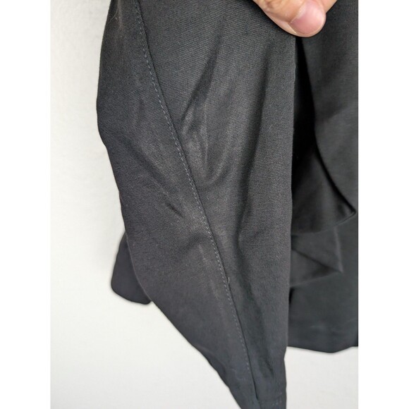 White House Black Market Black Double Breasted Ruffle Blazer 00 - Picture 5 of 9